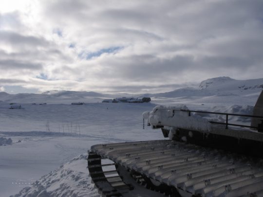 Udsigt til Hardangerjökull